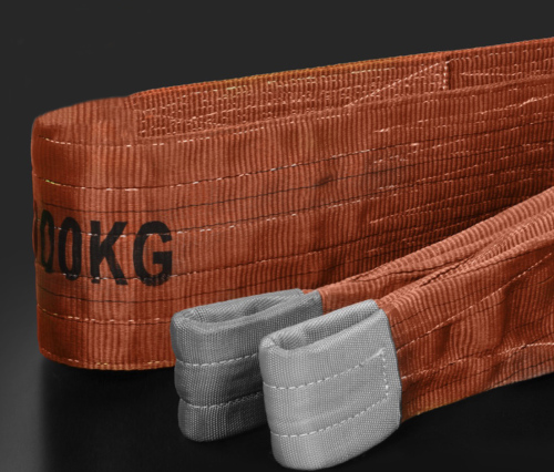 8000KG Polyester Flat Webbing Slings