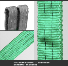 2000KG Polyester Flat Webbing Slings