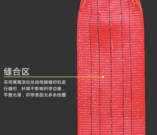 5000KG Polyester Flat Webbing Slings