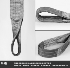 4000KG Polyester Flat Webbing Slings