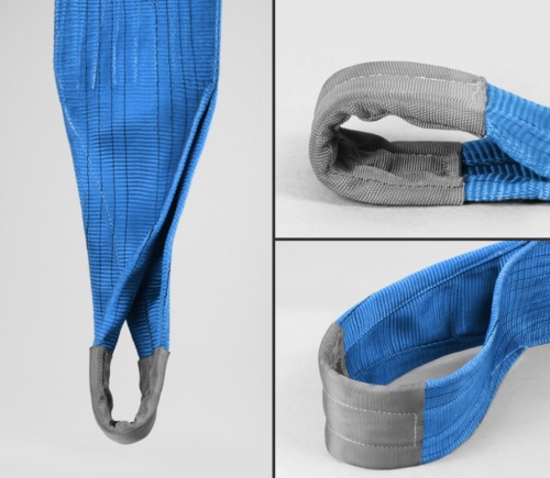 8000KG Polyester Flat Webbing Slings