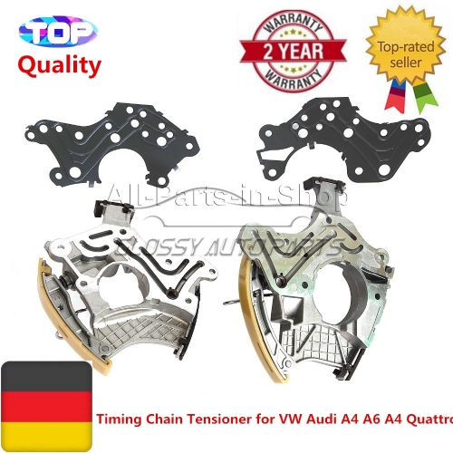 Pair Timing Chain Tensioner for VW Audi A4 A6 A4 Quattro-06E109217H /06E109218H/06E109139G/06E109139F