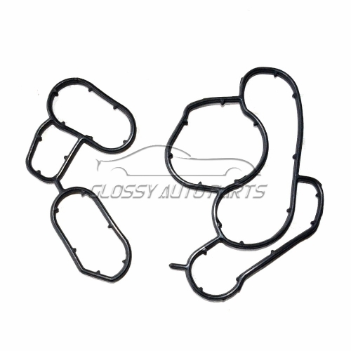 New Oil Filter Seal Gasket Kit For BMW 1 3 5 Series X1 X3 Z4 E46 E92 E93 E87 E88 E83 11 42 7 508 970 11427508970+11 42 7 508 971 11427508971