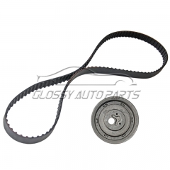 Timing belt+Belt Tensioner Kit For AUDI 80 100 Coupe SEAT VW GOLF JETTA PASSAT Santana Scirocco LT Transporter Polo Caddy