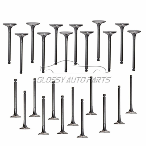 24 pieces Intake Exhaust Valve Kit Fits For Hyundai Sonata Santa FE Tiburon Tucson/Kia Optima Sportage 2.5L 2.7L 22211-37201