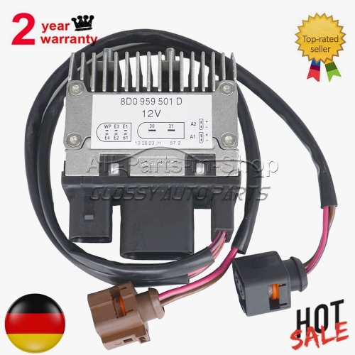 8D0959501B/D Fan Control Unit Relay Module Fit For AUDI A4 A6 S4 Allroad - Brand New 8D0 959 501 D,8D0959501B,8D0959501D