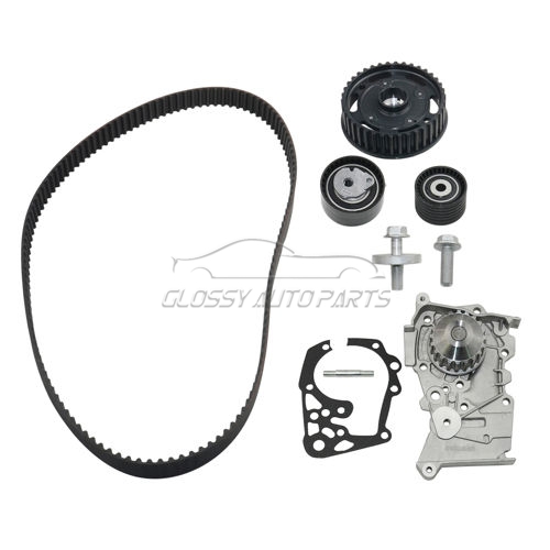 Timing Belt Kit & Water Pump & Dephaser Pulley For Renault Megane Scenic 1.6 16V 7701478505 7700105378