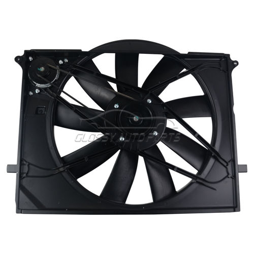 Radiator Fan Assembly For Mercedes C215 Coupe CL55 AMG CL500 A 220 500 00 93 2205000093 696126 85401