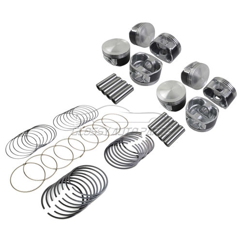 Pistons Rings Set for Dodge Chrysler 300 Ram 1500 2500 3500 Jeep Commander Cherokee 5.7L V8 03-06 5086010AB 5086011AB