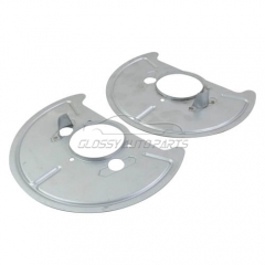 2*Front Dust Cover Splash Shields R&L for VW Transporter III Box 1.6 TD 1979-1992 251407339A  251407340A