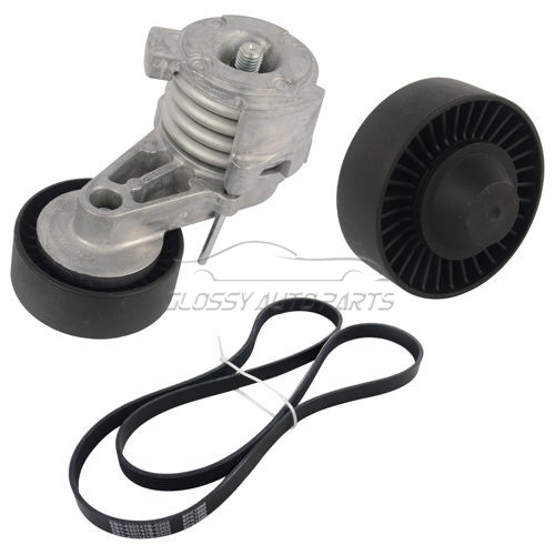 Serpentine Belt Tensioner Idler Pulley Kit For BMW 128i 323i 325i 328i 330i 11287530314 11288624196 11287628650 11287549150 11287527564 11287535860