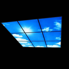 595 * 595mm 100lm / W 32W blau Sky LED-Panel-Licht