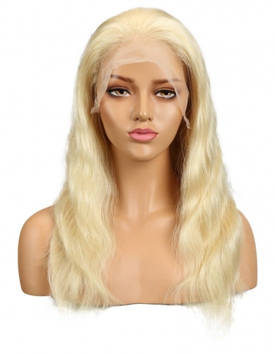 Spicyhair Top Quality #613 Blonde bodywave lace front wig