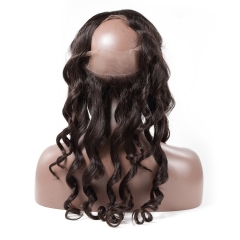 Spicyhair High Quolity Virgin Human Hair Loose Wave 360 Frontal