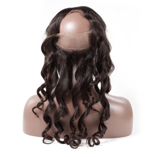 Spicyhair Virgin cabello humano Loose Wave 360 Frontal