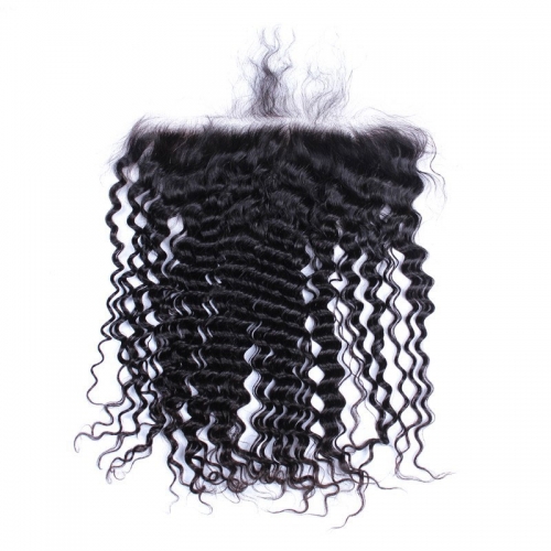 Spicyhair 100% Human Hair  Tangle Free Selling directly from Factory Deep Wave 13x6 Frontal