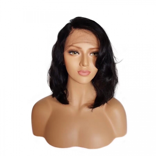 Spicyhair 10A 180% density  shipping free Selling directly from Factory Body Wave Bob Wig 100% Tangle Free Real Human Hair