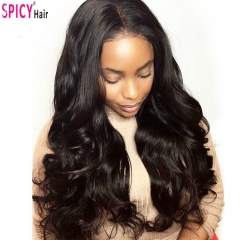 Spicyhair  cheap&nice human hair bodywave lace front wig