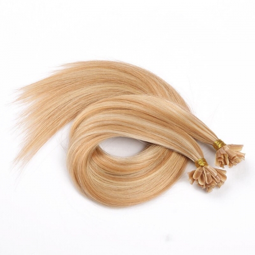 Spicyhair Top Quality Virgin Human Hair #613 #27 Straight U-tips tangle free 100%  human hair
