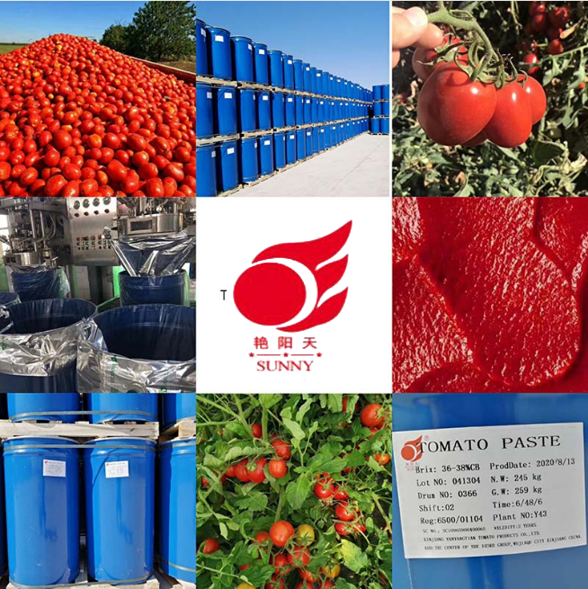 TOMATO PASTE IN DRUMS