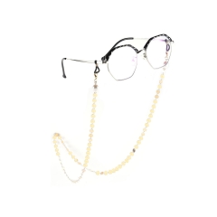 سلسلة نظارة حلقات متصلة لون فضي وذهبي