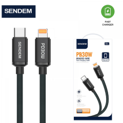 سلك شاحن شركة سينديم تايب سي الى لاينتينق بقوة 30 واط