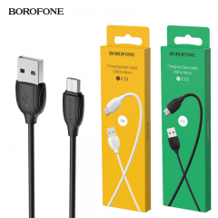 سلك شاحن من شركة بوروفون يو اس بي الى مايكرو بطول1 متر