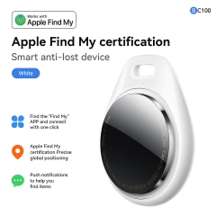 قطعة التتبع الذكية تدعم خاصية التتبع لاجهزة نظام ابل