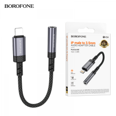 سلك من شركة بوروفون موصل صوت مقاس 3.5 مل الى لايتنينق