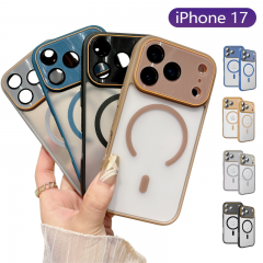 كفرات حماية ايفون 17 عدة الوان داعم ماج سيف