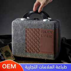 شنط نسيج لباد للهدايا و التغليف مخصصة بخدمة طباعة الشعارات