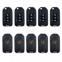10pcs/lot 3 Button Universal Remote Key for Honda Style English Language for Xhorse VVDI Key Tool