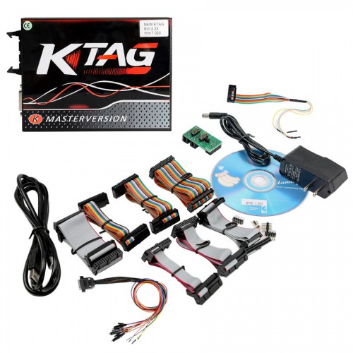 V2.23 KTAG EU Online Version Firmware V7.020 K-TAG Master with Red PCB No Tokens Limitation