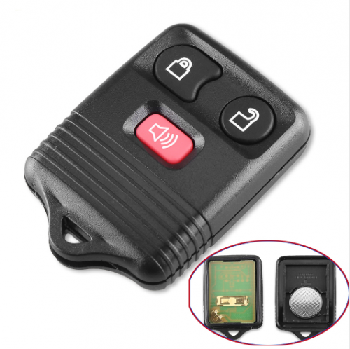 Replacement Car Key 315/433MHZ 3 Buttons Fit For Ford Keyless Entry Remote Control Car Key Fob Clicker Transmitter