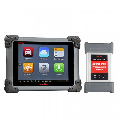 100% Original Autel MS908P MaxiSys MS908 Pro Wifi OBD Full System Diagnostic with J2534 MaxiFlash Elite