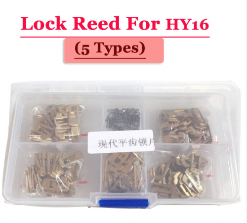 (200pcs/box )HY16 car lock reed locking plate for Hyundai lock (each type 40pcs) Repair Kits