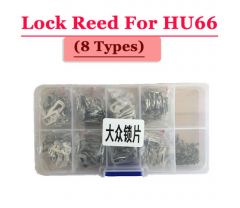 (200pcs/box )hu66 car lock reed locking plate for vw lock (each type 25pcs) Repair Kits