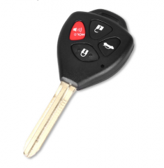 4 Buttons Remote Car Key Shell Case Fob For Toyota Camry 2007 2008 2009 2010 Avalon Corolla Matrix RAV4 Venza Yaris