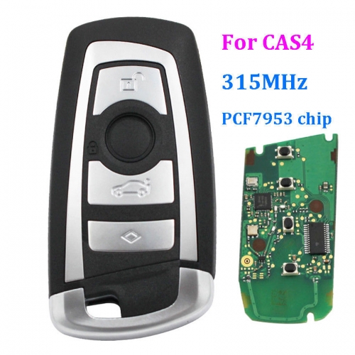 4 buttons 315mhz for BMW F CAS4 car remote key 5 Series 7 Series with Smart Key