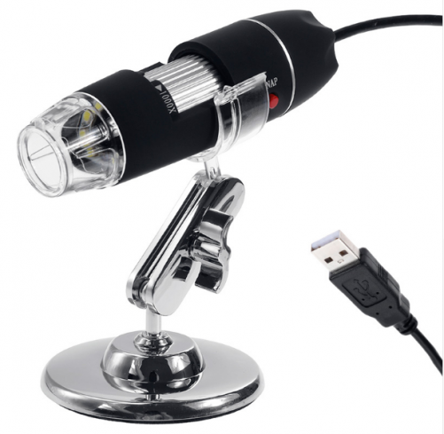 Mega Pixels 1000X 8 LED Digital Microscope USB Endoscope Camera Microscopio Magnifier Electronic Stereo Z P4PM