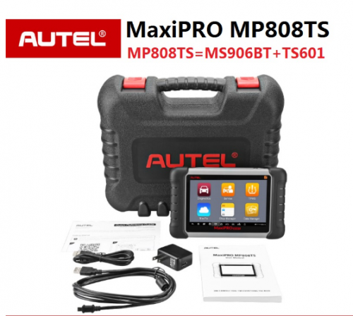 Autel MaxiPRO MP808TS Activation Programming and all System OBD Diagnostic Tool Combined of DS808/MS906 and TPMS activate sensor