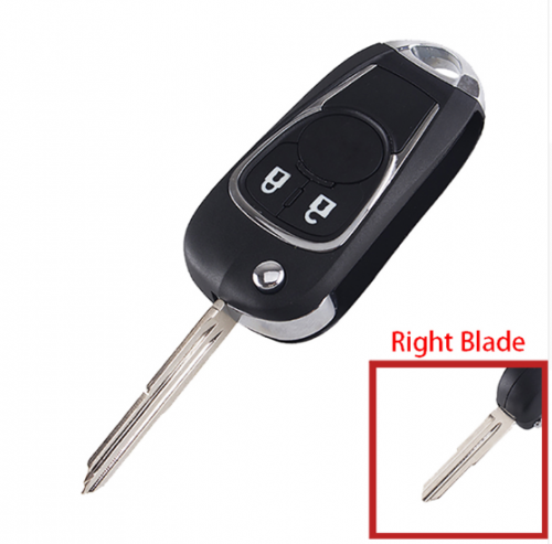 10pcs Fob For Chevrolet Lova Epica Spark Avoe Car Key Blanks Case Left Right Blade Auto Remote Car Key Shell 2 Buttons