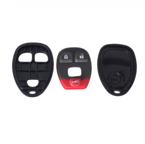 10pcs 3 Buttons No Chip Blank Remote 2 + 1 Panic Key Shell Case Cover For Buick Hummer H3 GMC For Chevrolet Colora