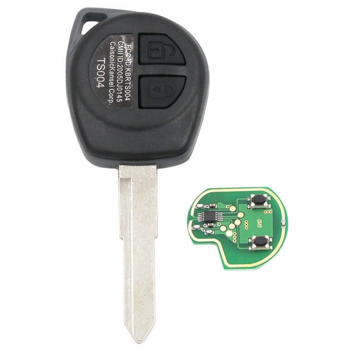 Keyless Entry Remote key 2 Button FOB For Suzuki 433MHZ With ID46 Chip
