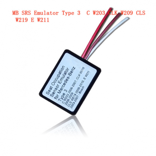 wholesale for Mercedes benz MB SRS Emulator Type 3 C W203 CLK W209 CLS W219 E W211 seat emulator Airbag reset tool