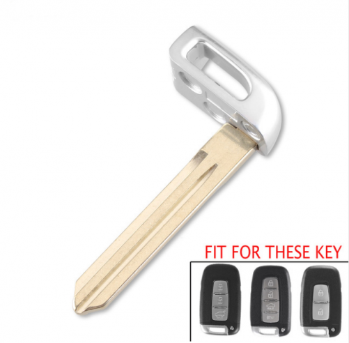 10x Replacement Smart Emergency Key Blade Fit For Hyundai Elantra IX35 Sonata 8 for Kia K2 K5 Sportage Forte