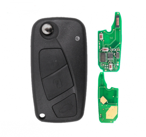 5pcs Flip Remote Key 2 Button/3 Button 434MHz PCF7946 Chip for Fiat Punto Ducato Stilo Panda Central