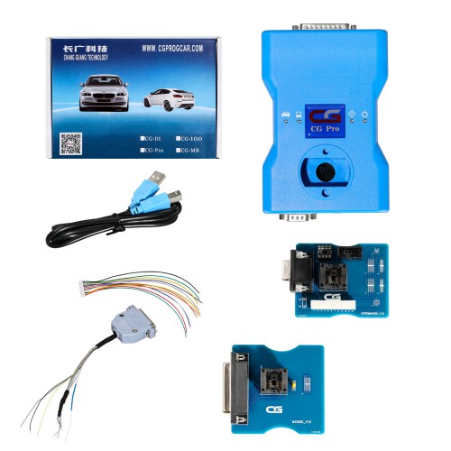 2018 CG Pro 9S12 Freescale Programmer Next Generation of CG-100 Get Free 711 Adapter (Work for Repair BMW EWS Anti-theft Data and EWS Replacement)