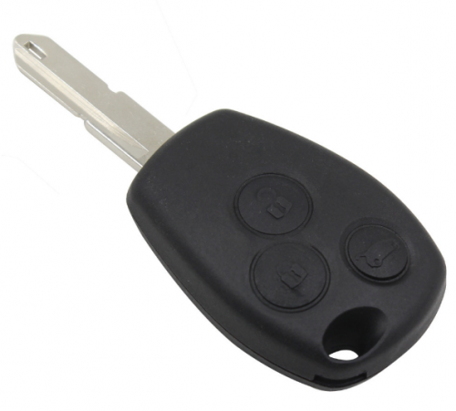 Remote Key Shell Case Cover 3 buttons for Renault Duster Logan Fluence Clio Vivaro Master Traffic Kangoo Megane laguna
