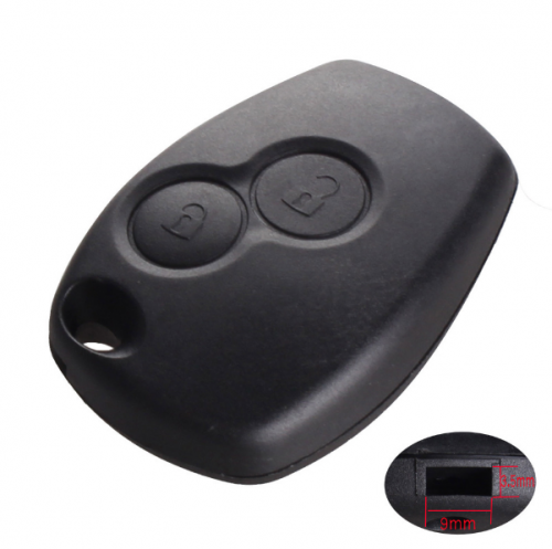 Without Blade 2 Buttons Car Key Shell Remote Fob Cover Case For Renault Dacia Modus Clio 3 Twingo Kangoo 2